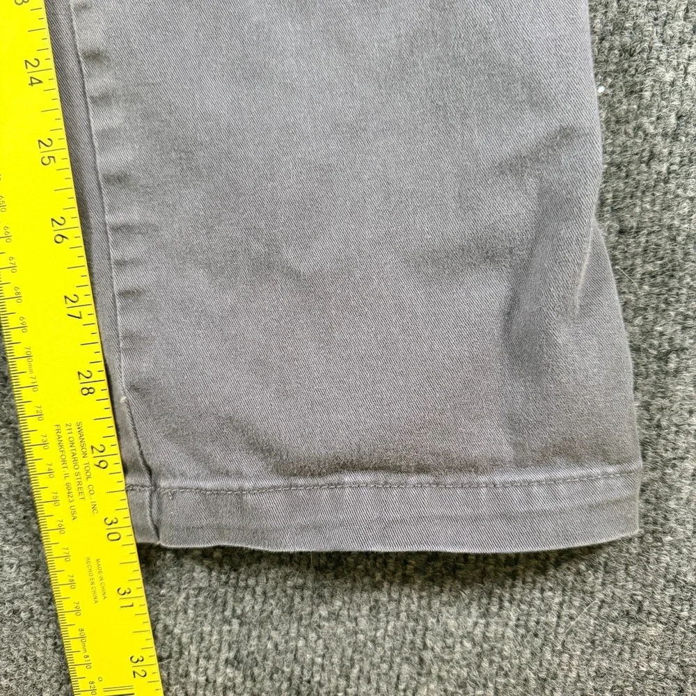 Banana Republic Chino Pant Mens 32x32 Gray Stretch Streetwear Classic‎ Straight